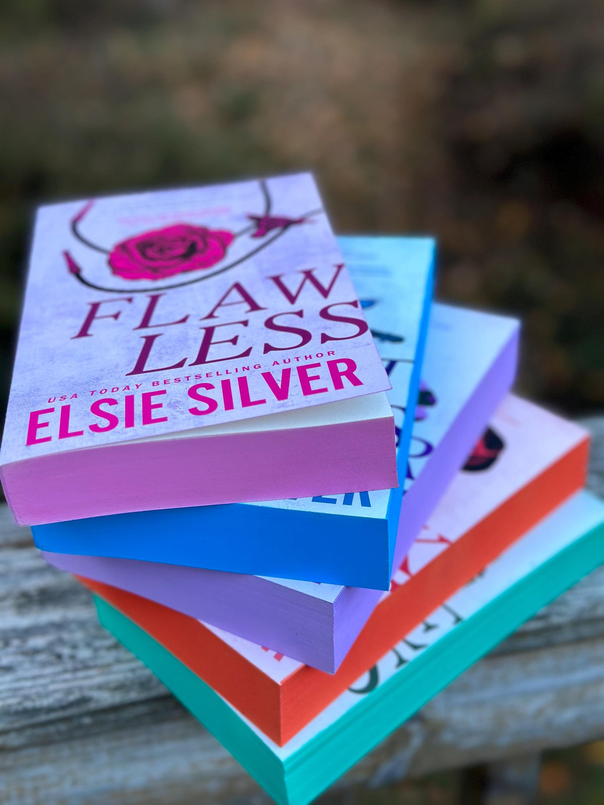 Flawless, Heartless, Powerless, Reckless, Hopeless | Elsie Silver, Chestnut Springs Series | Sprayed Edges