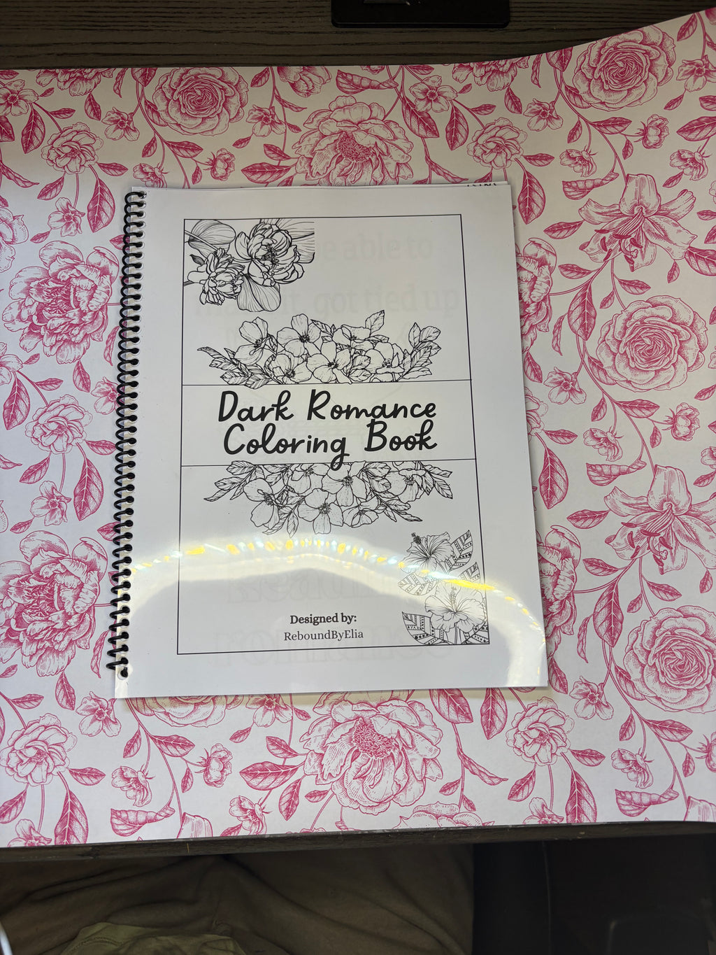 Dark Romance Adult Coloring Book