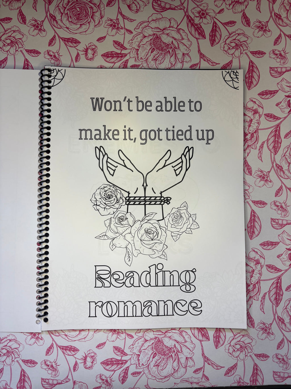 Dark Romance Adult Coloring Book