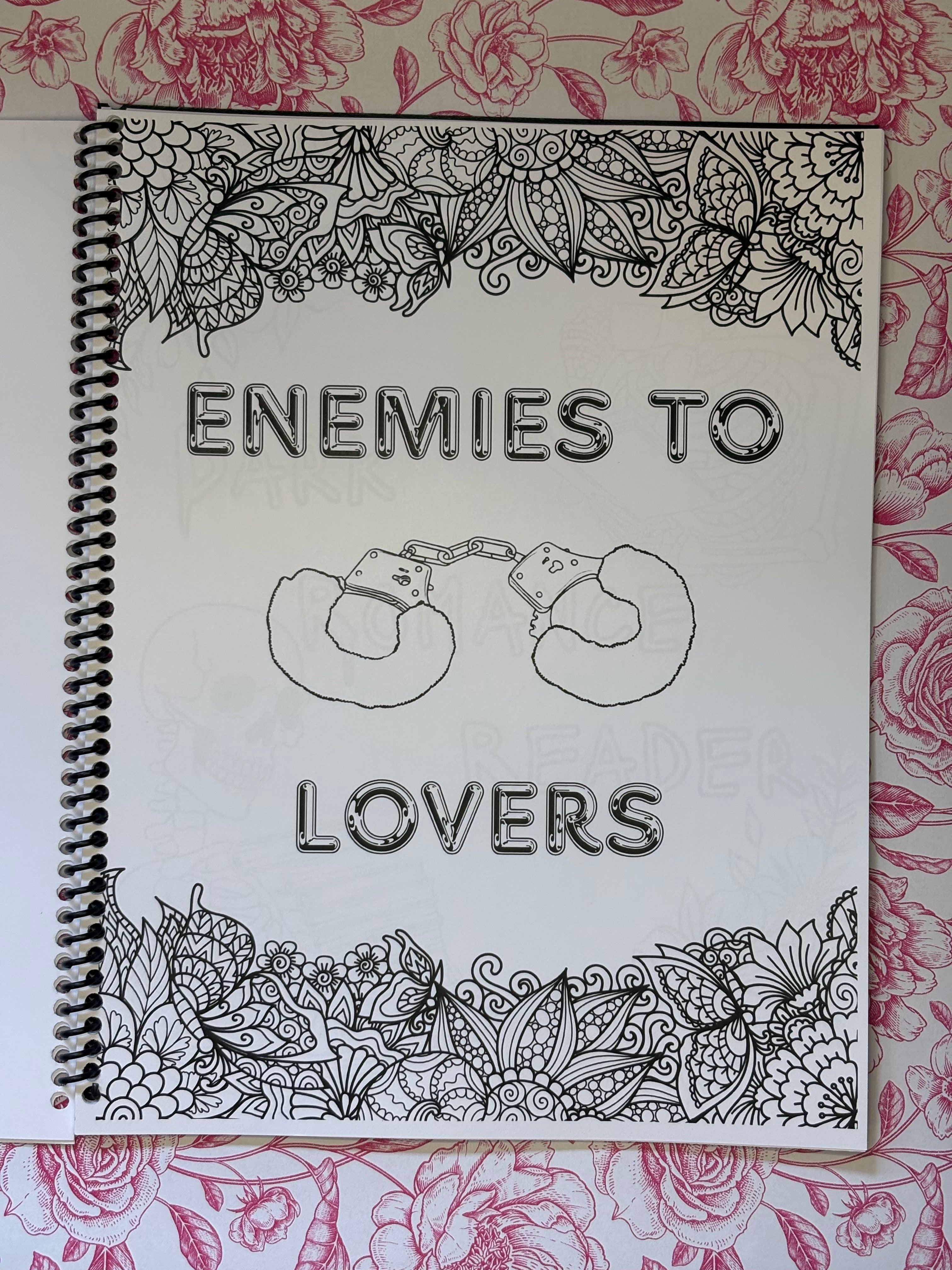Dark Romance Adult Coloring Book