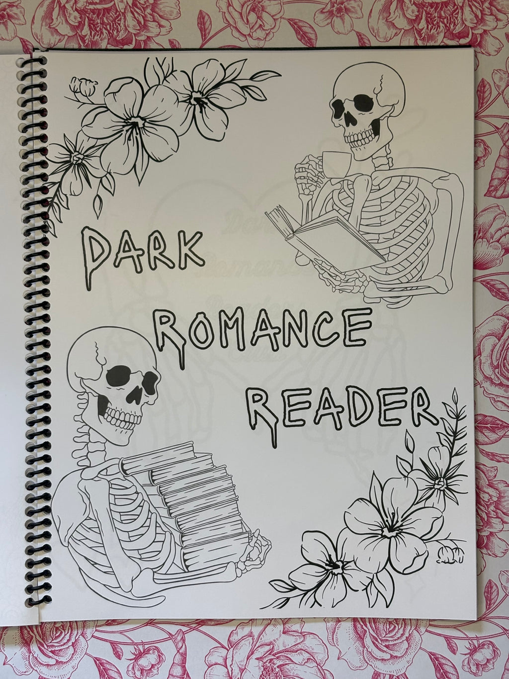Dark Romance Adult Coloring Book