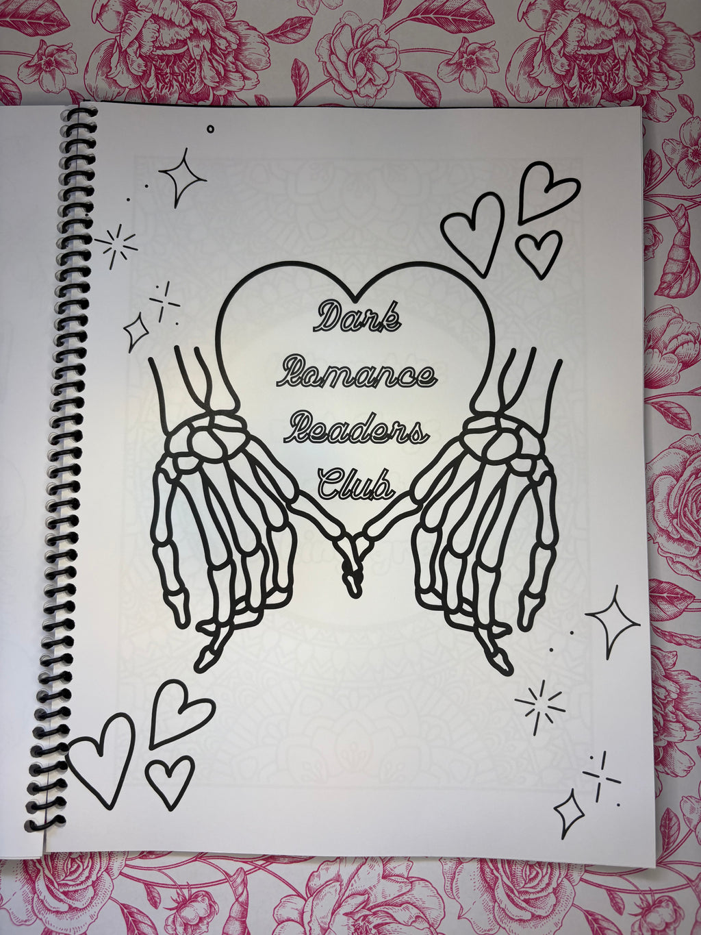 Dark Romance Adult Coloring Book
