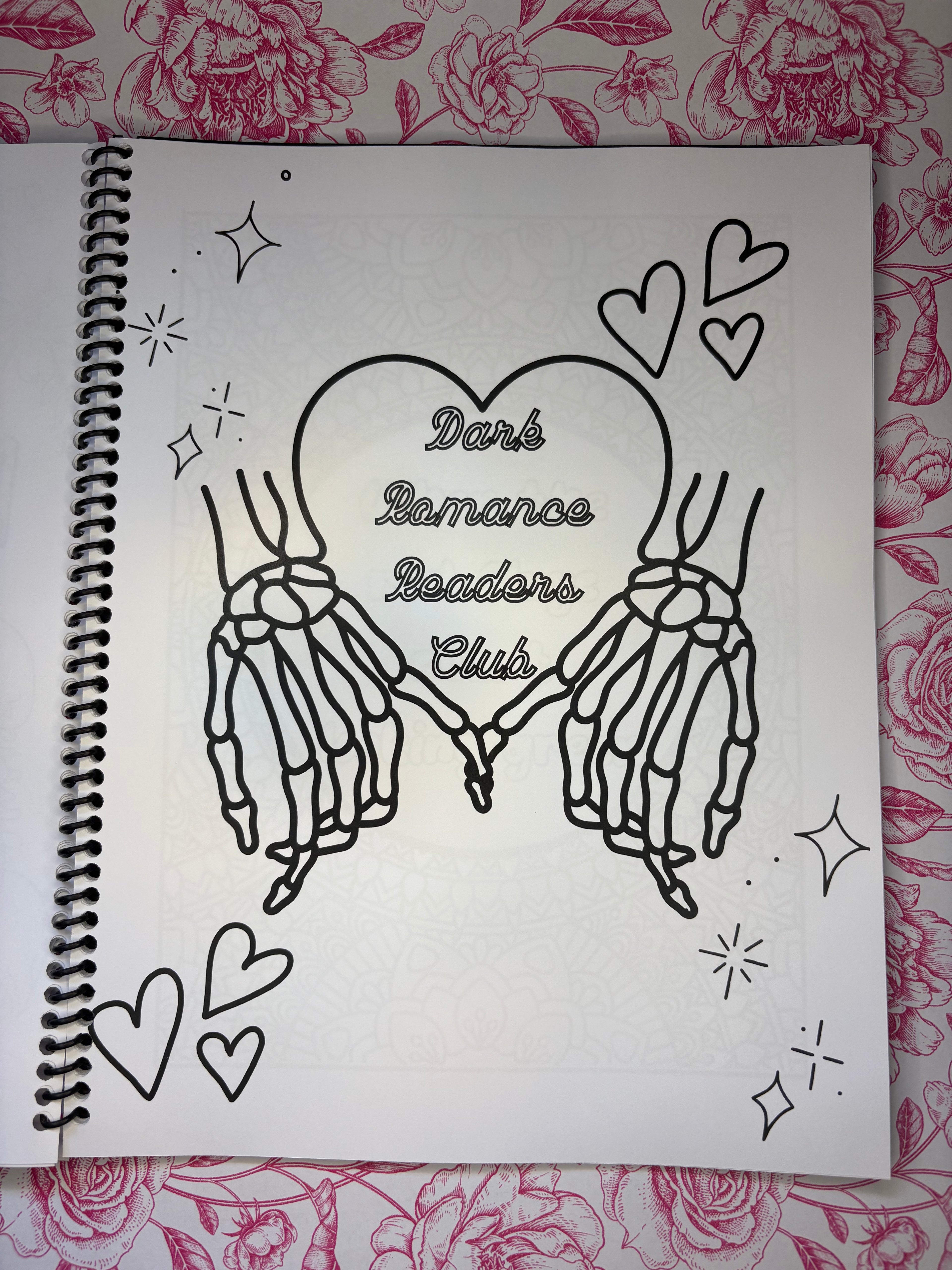 Dark Romance Adult Coloring Book