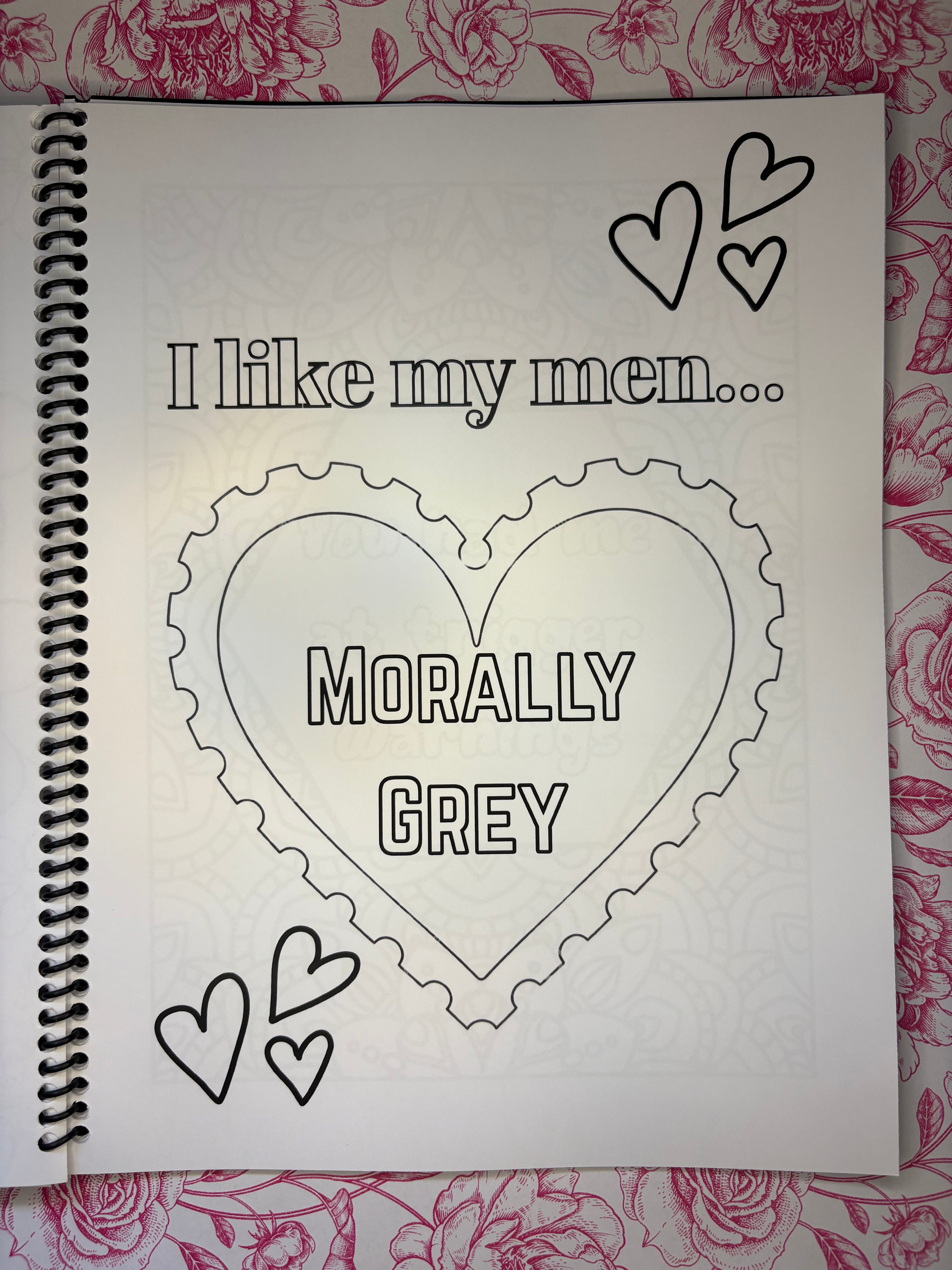 Dark Romance Adult Coloring Book