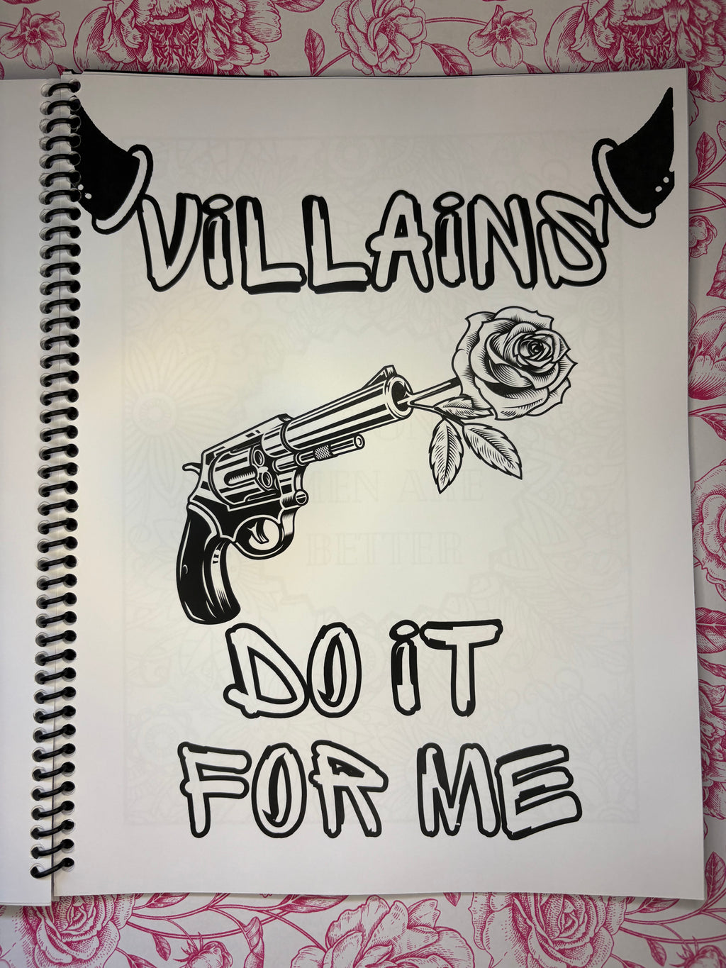 Dark Romance Adult Coloring Book