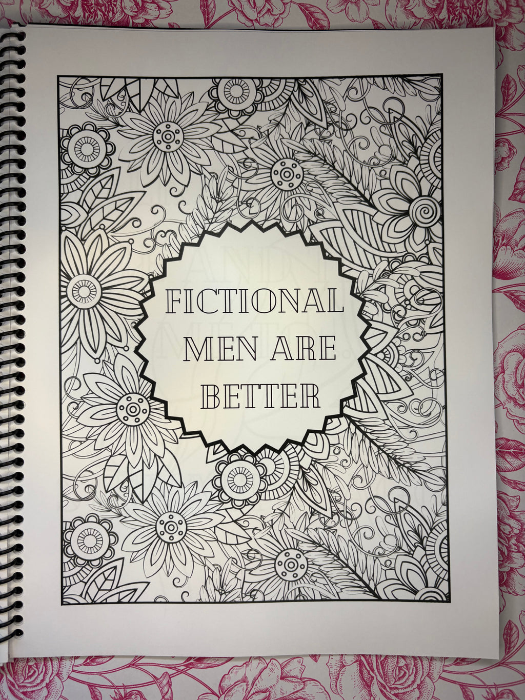 Dark Romance Adult Coloring Book