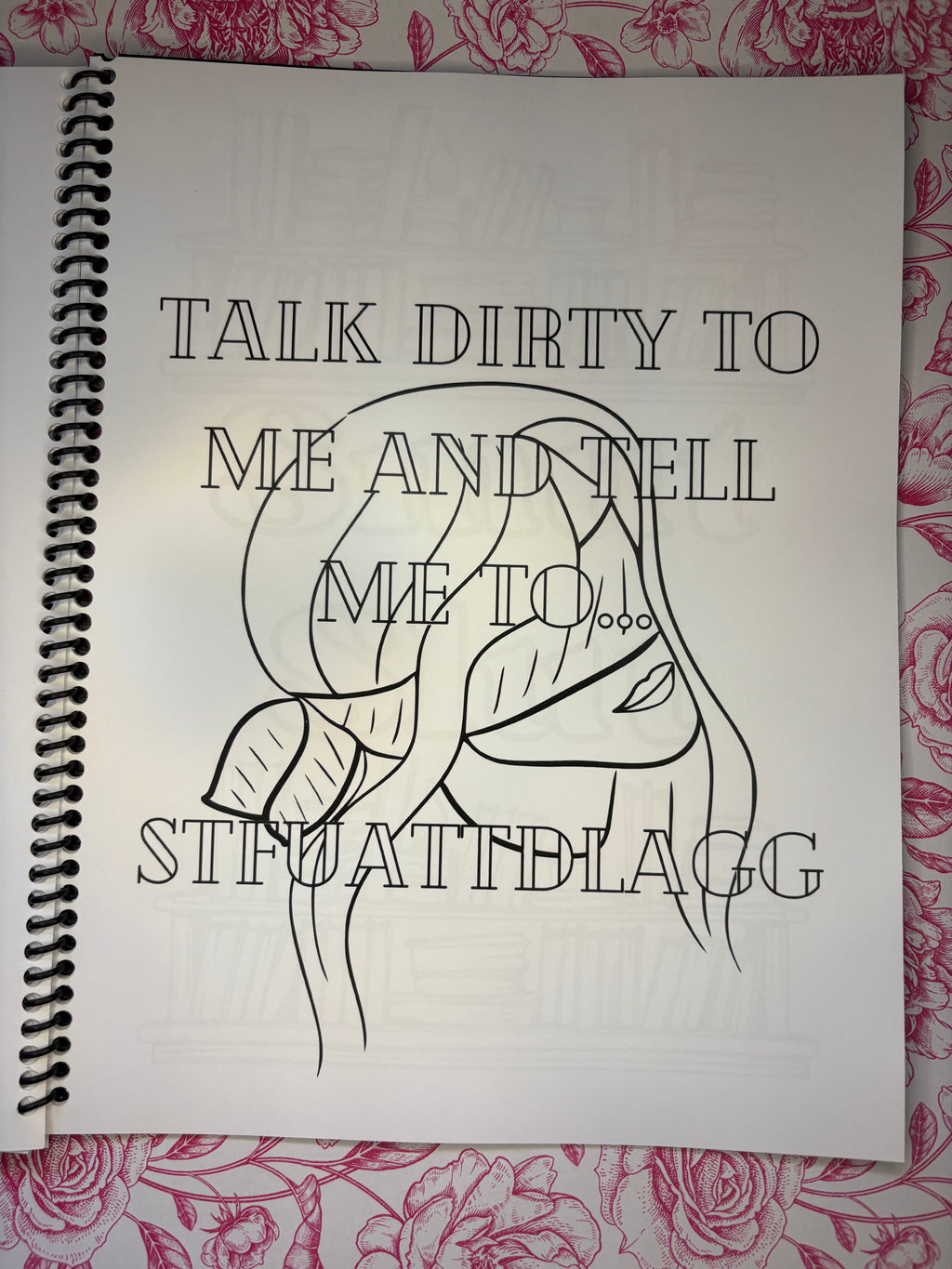Dark Romance Adult Coloring Book