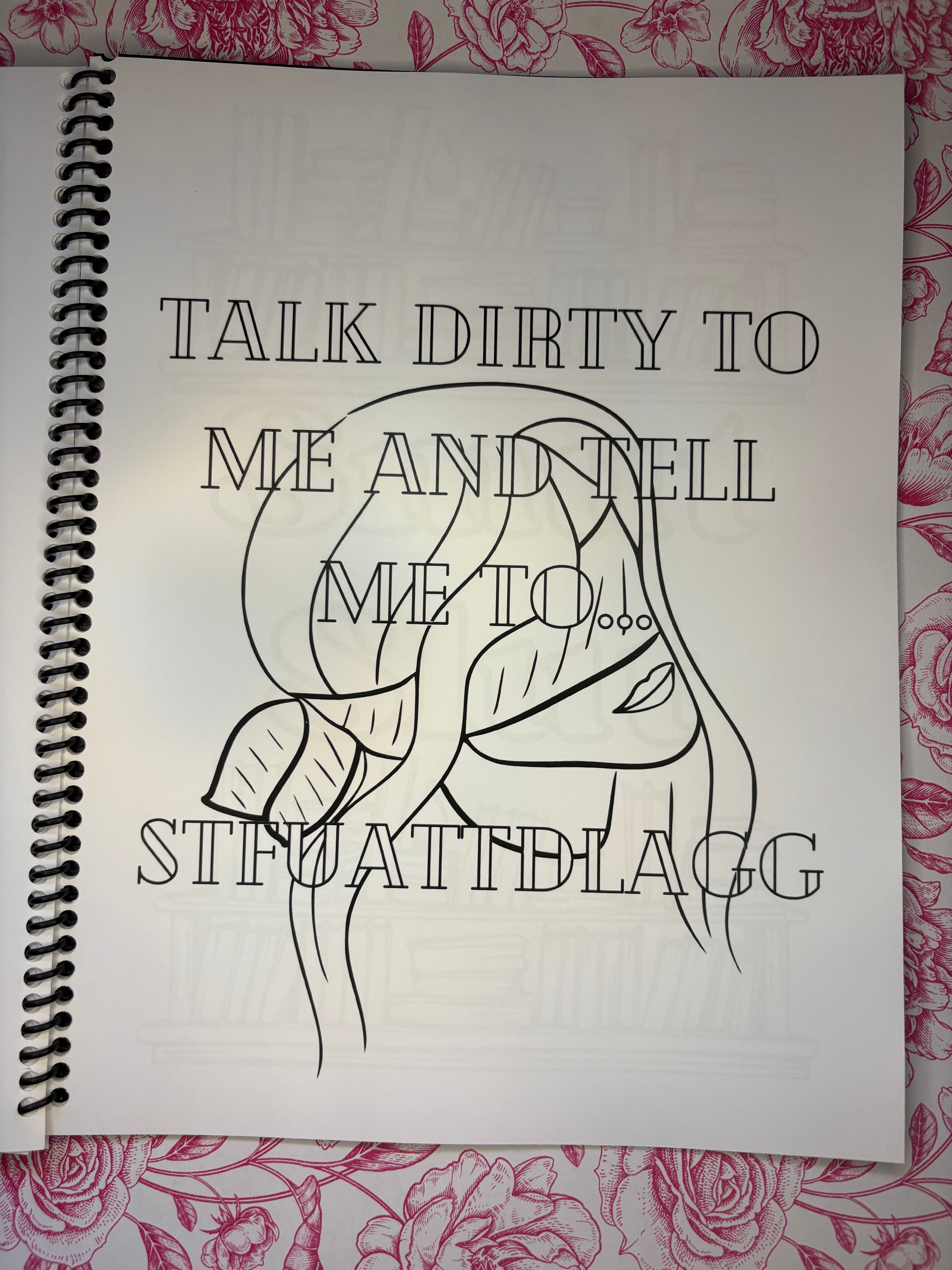 Dark Romance Adult Coloring Book