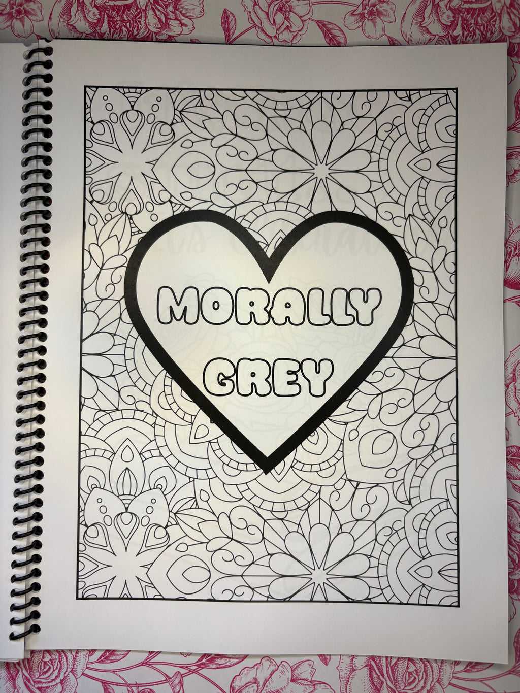 Dark Romance Adult Coloring Book
