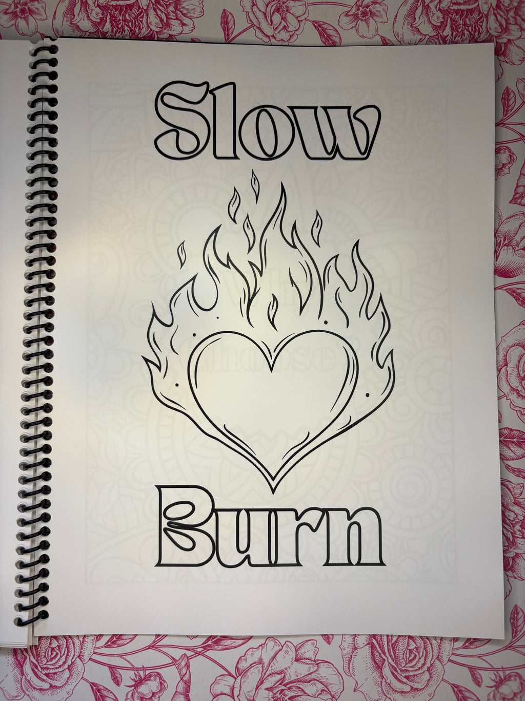 Dark Romance Adult Coloring Book