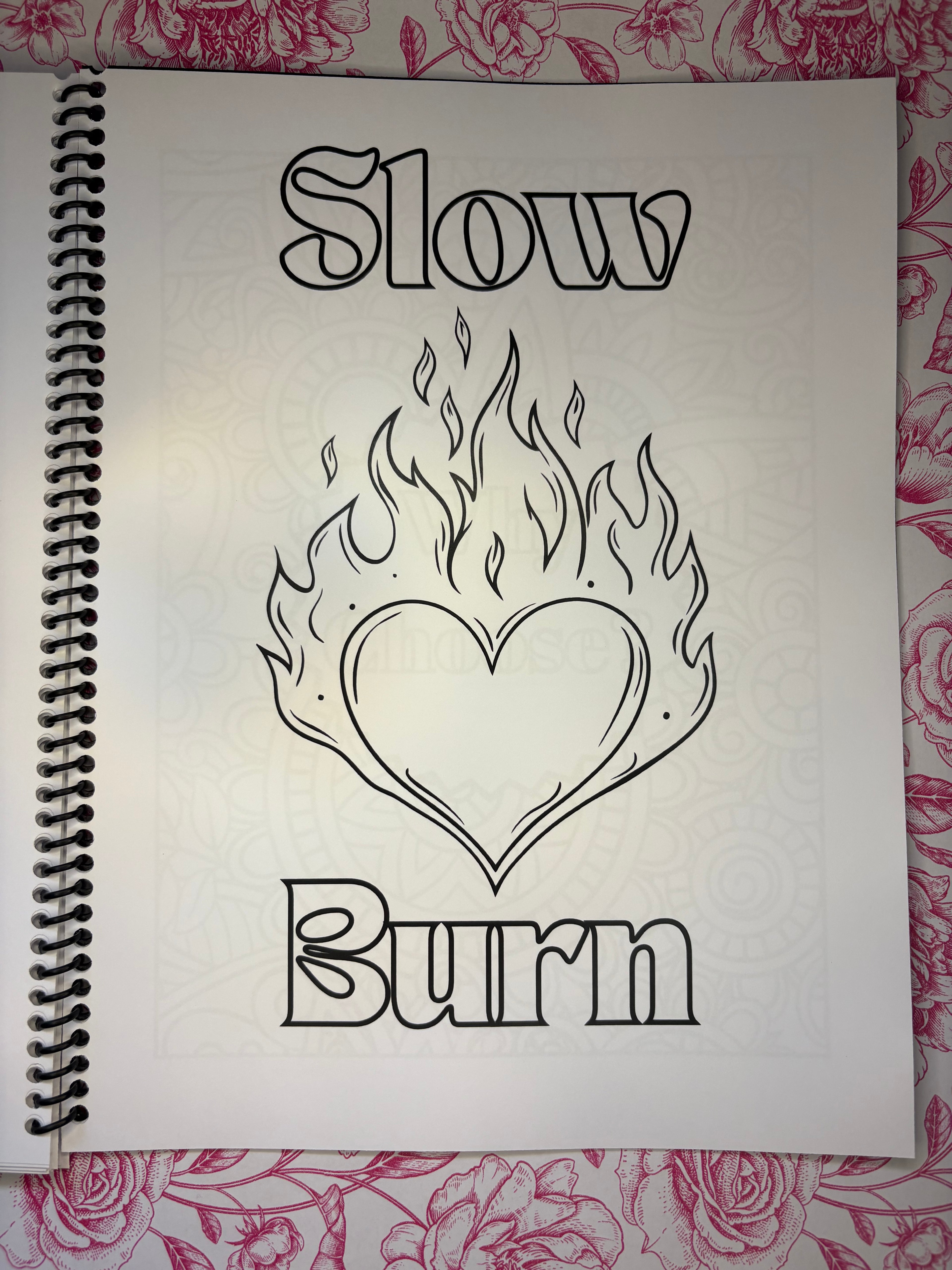 Dark Romance Adult Coloring Book