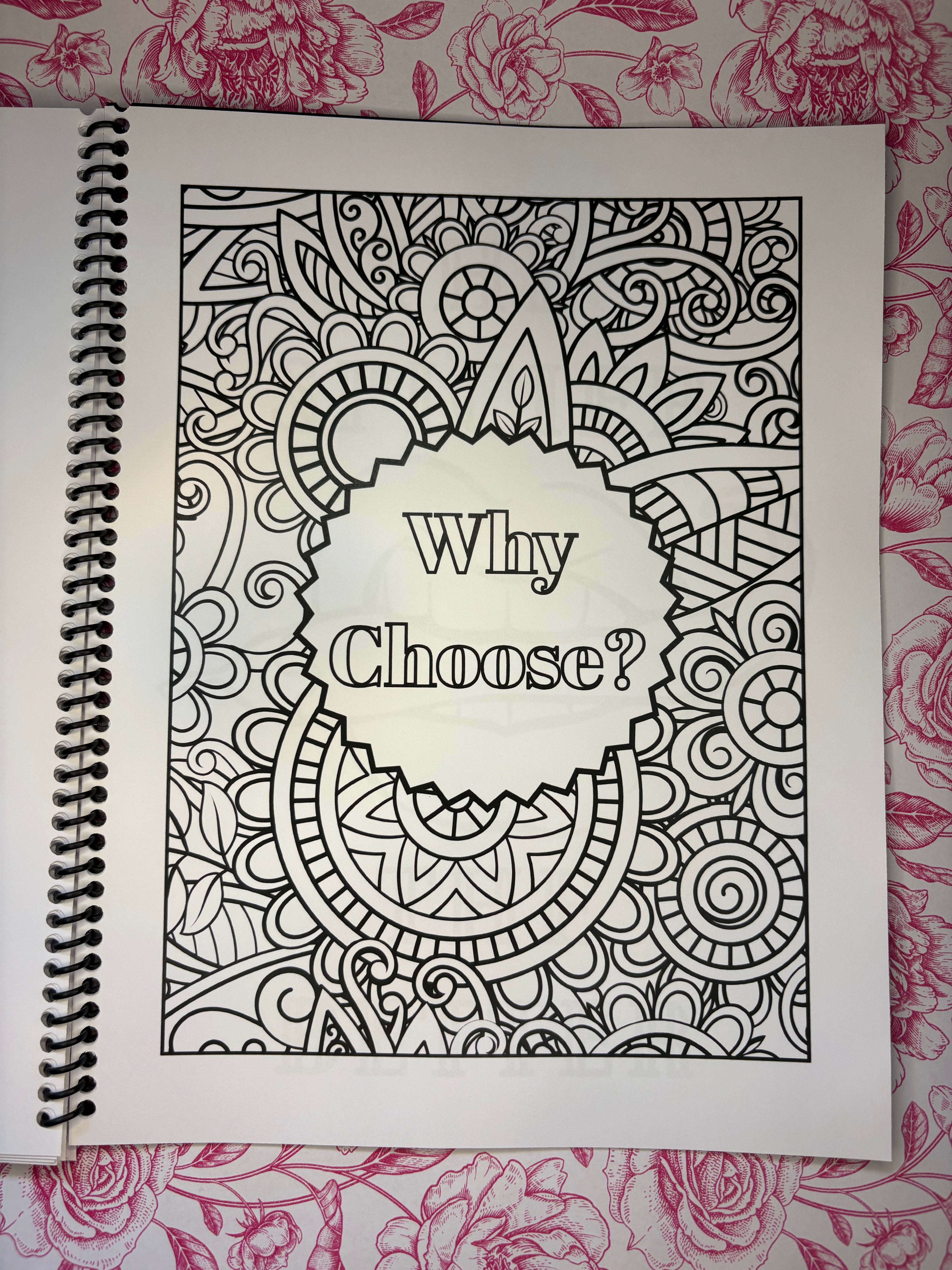 Dark Romance Adult Coloring Book