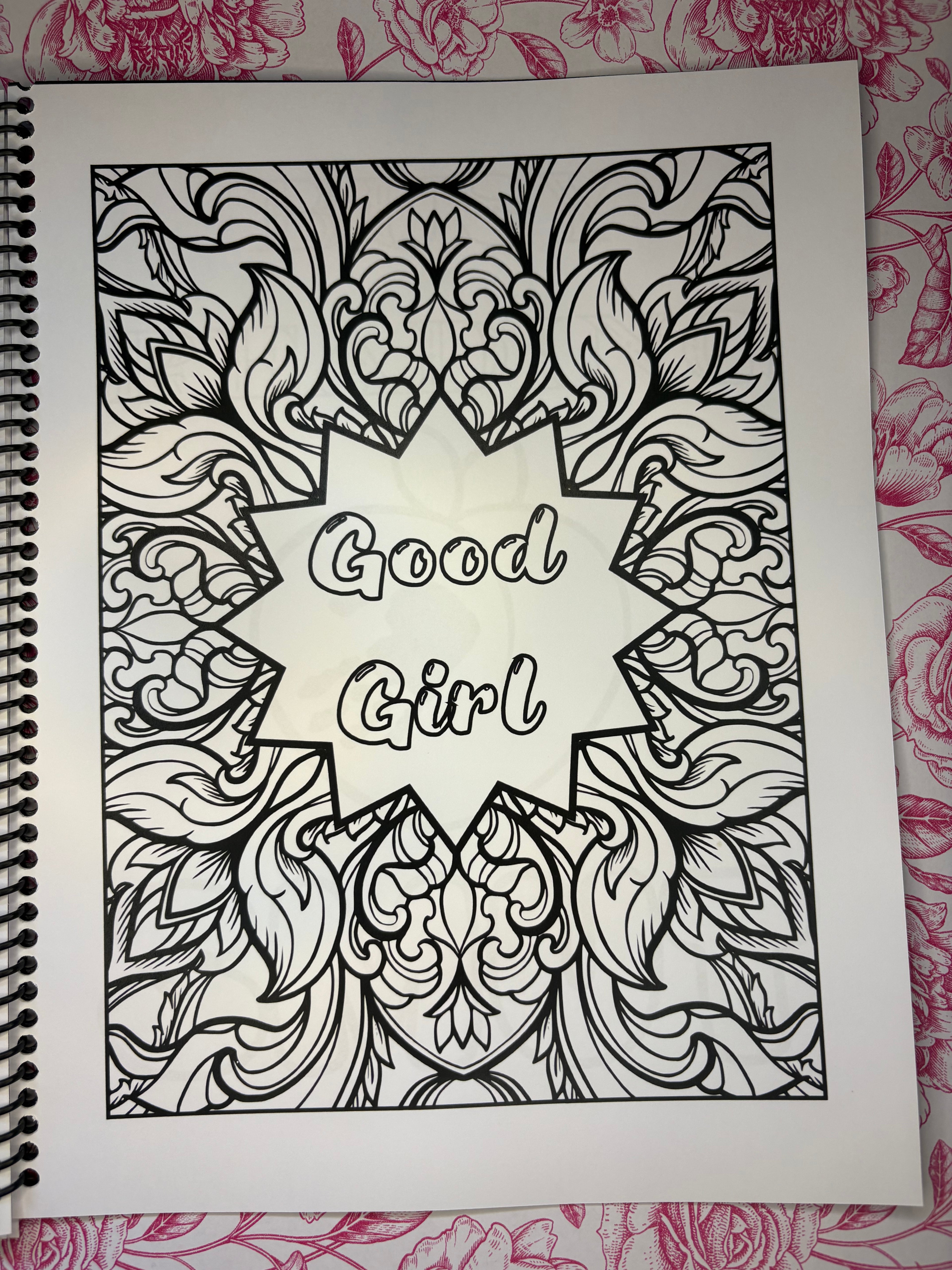 Dark Romance Adult Coloring Book