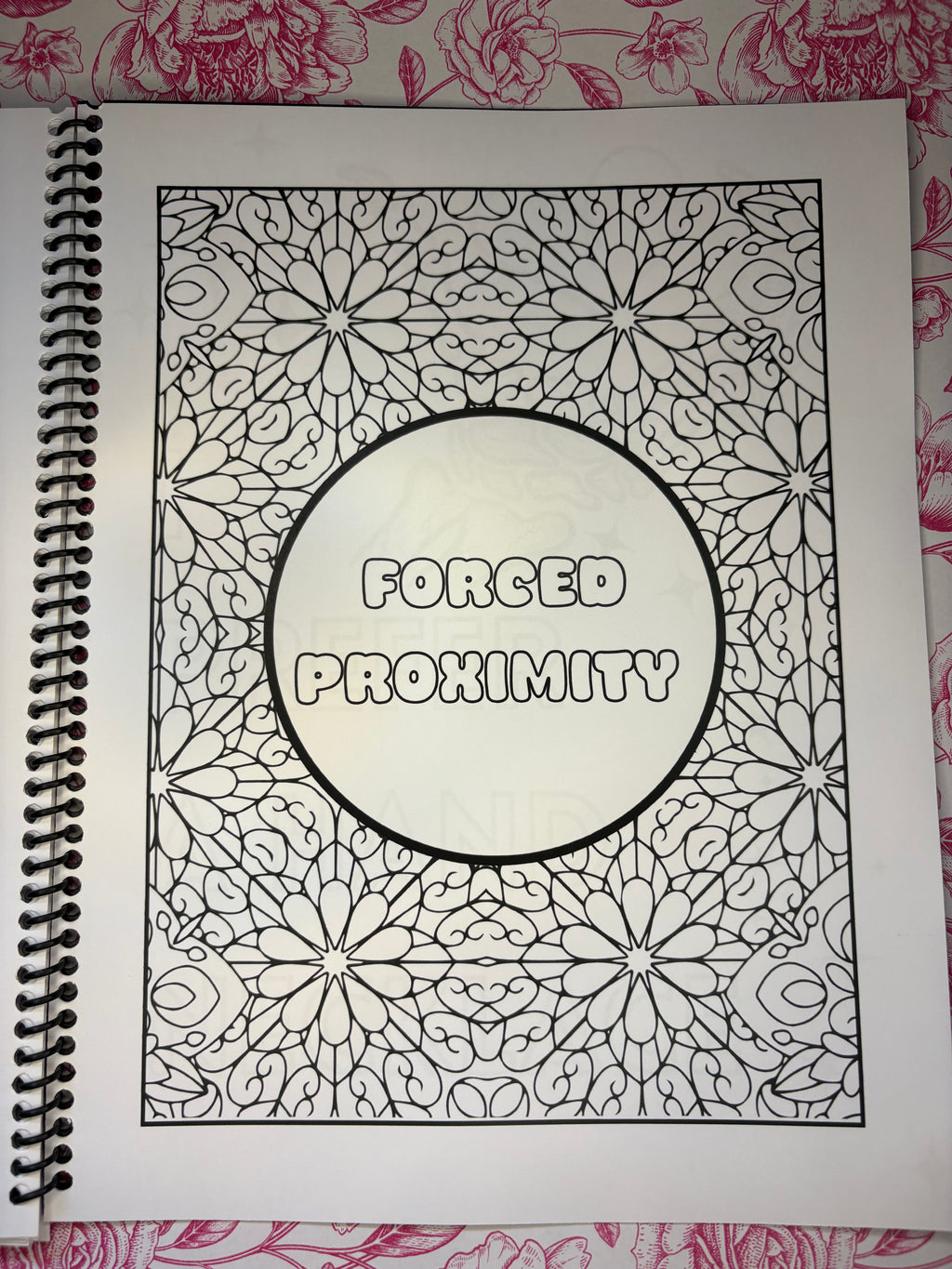 Dark Romance Adult Coloring Book