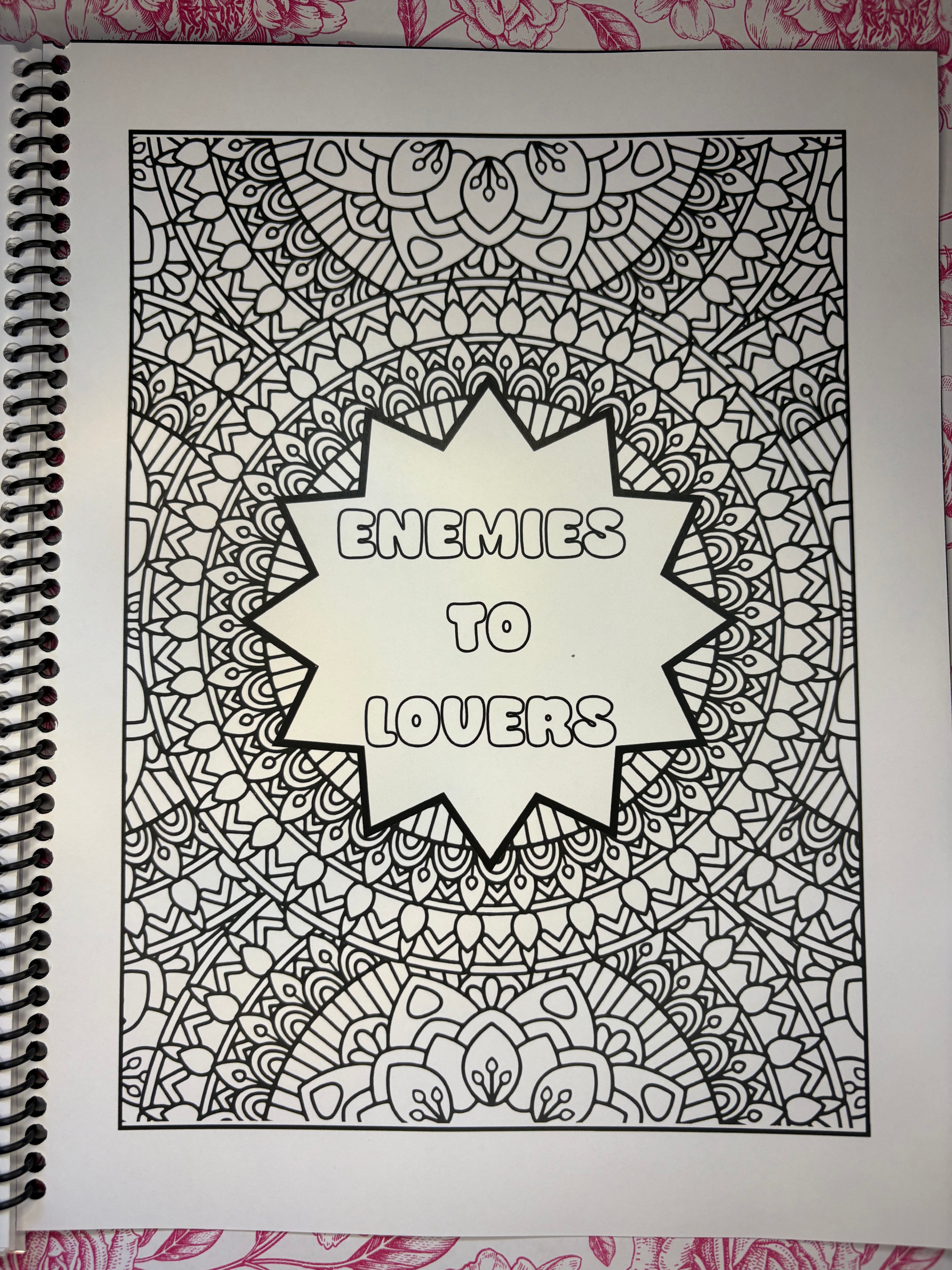 Dark Romance Adult Coloring Book