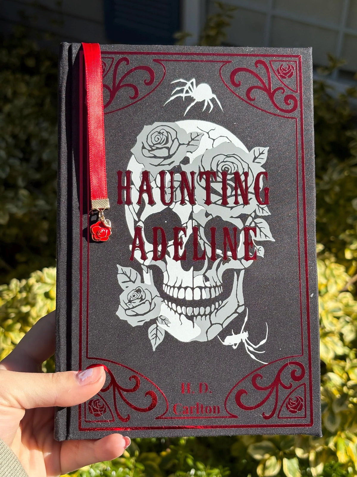 Haunting Adeline by H. D. Carlton | version 2 | Special Edition | Rebound book
